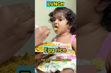 Healthy lunch recipe for 10+ months old babies | Taahira recipe | South Indian Mom #shorts #food