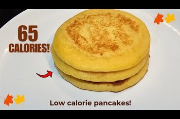 Low calorie pancakes l low calorie breakfast recipe l Low calorie dessert l Protein pancakeslDessert
