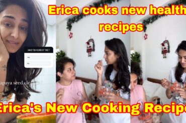 Erica cooks new healthy recipes... Erica's Cooking Recipe.