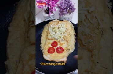 Bread omelette #shorts #shortvideo