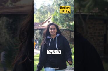 Kitna time laga 45kg lose krne mein? #weightloss#transformation#dietplan#whatieatinaday#sustainable