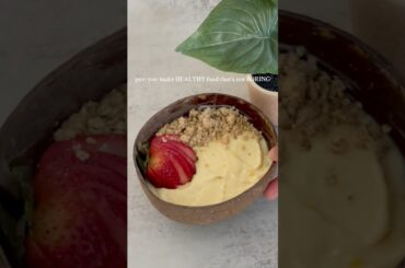 easy HEALTHY food ideas that aren’t BORING #shorts #foodvideos #healthyfood #healthyrecipes #dessert