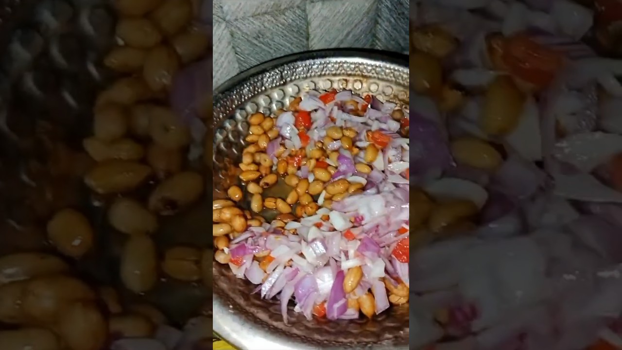 Peanut chat #evening snacks #healthy snacks Peanut chat #evening snacks #healthy snacks