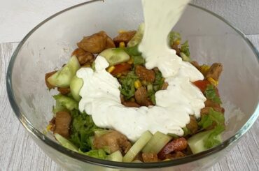 160g Protein Chicken Salad Recipe | Build Muscle & Stay Fit!