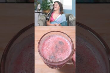 Rubina Dilaik's SECRET to GLOWING Skin with Tomato Juice Recipe! #shorts #easyrecipe #rubinadilaik