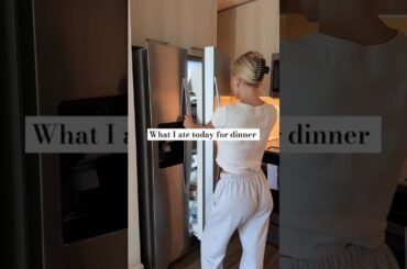 WHAT I ATE TODAY FOR DINNER #diet #nutrition #caloriedeficit #whatieatinaday #health #fitness