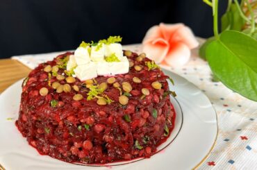 The Surprising Recipe with Beetroot & Lentils Nobody Tells You! Healthy lentils recipe