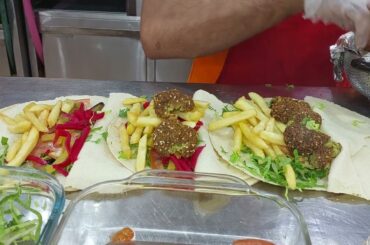 Falafel Sandwich Wrap | Falafel | Labanese Falafel recipe | How to make Falafel Sandwich @daymylife