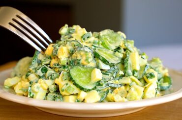 Gurkensalat, der Bauchfett verbrennt! Meine Mutter hat in einem Monat 25 kg abgenommen.