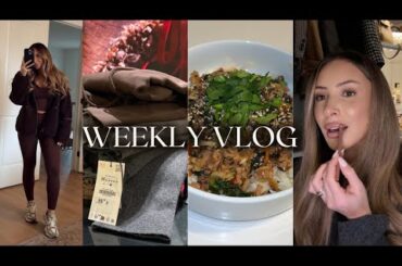 ZARA Haul, Holiday Outfits, Easy Healthy Recipes, GRWM & Pack Orders With Me!