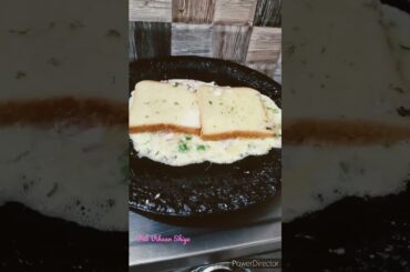 Bread omlette #bread #omlette #recipe #homemade #homemade cooking #eggrecipe #egg