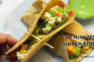 Quick & Healthy Vegetarian Dinner Recipes In Under 30 Minutes!