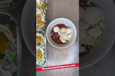 Low Calorie High Protein Mandarin Orange Chopped Chicken Salad