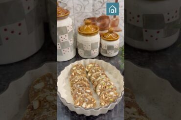 Winter Special Dry Fruits Roll Recipe | #healthy #winter #tasty #foodclips #shorts