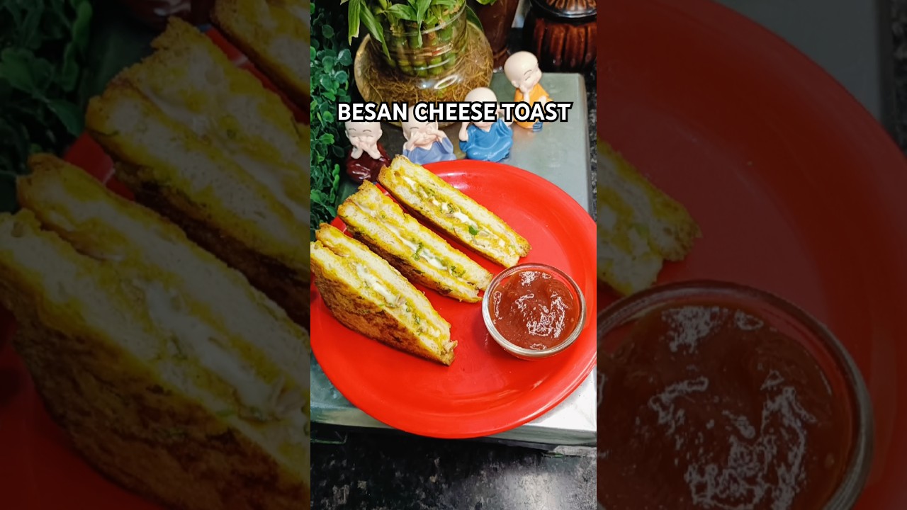Trending recipe of healthy besan cheese toast #shorts #recipe#cheese #toast #snacks#foodie Trending recipe of healthy besan cheese toast #shorts #recipe#cheese #toast #snacks#foodie