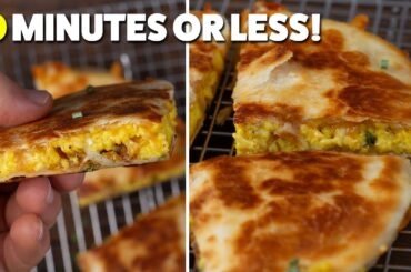 Protein Packed Breakfast Quesadillas | Easy & Healthy Recipe