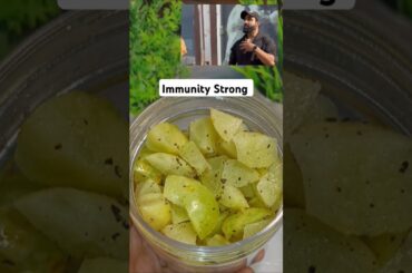 Immunity Strong Recipe by Fitness Coach Nitesh Soni #immunitybooster #fitness #amla