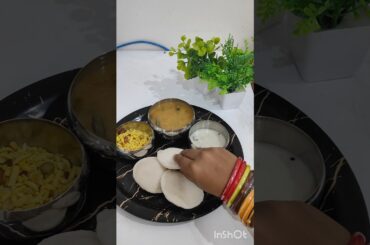 Night dinner : #idli #sambar #chutney #ytshorts #viralvideo #trendingshorts