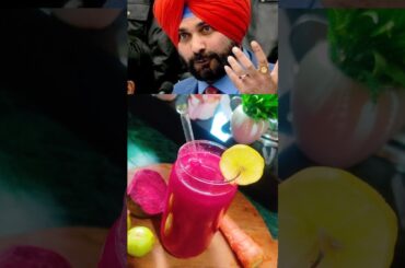 Navjot Singh Sidhu Healthy Juice Recipe For Healling#shorts#navjotsinghsidhu