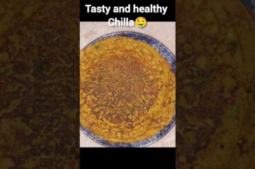 Tasty and healthy soyabean paratha (chilla) #shorts #viralshort #food #soyabean #cooking #chilla
