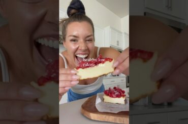 HEALTHY, LOW CALORIE CAKE?? at 80 calories (7c/4f/4p) for a THICK slice, i’m inclined to agree!