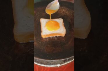 Easy and healthy egg toast recipe #shorts#shortsfeed#youtubeshorts
