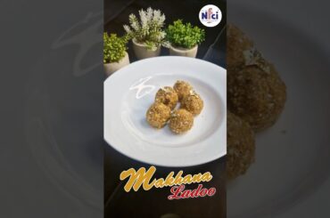 Quick and Healthy Makhana Laddoo Recipe | Winter Easy Snack Idea! #nfci  #recipe #ytshorts