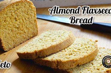 Keto Almond Flaxseed Bread | Soft & Fluffy | Super Easy | Smell & Taste Pleasant