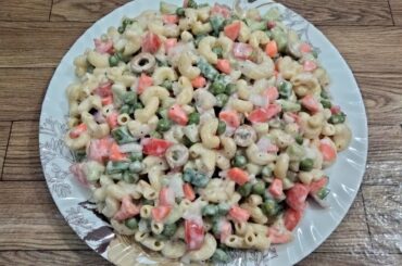 Macaroni Salad Recipe By Cooking With Misbah/creamy macaroni salad/healthy macaroni salad/