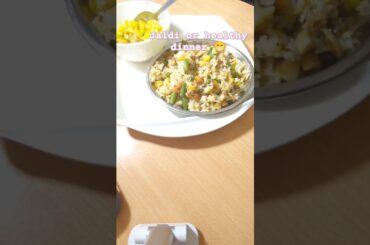 Jaldi or healthy dinner for students #students #dinner #aspirents #feed #shortsvideo #feedindia