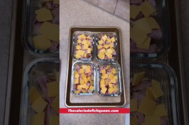 Low Calorie High Protein Breakfast Meal Prep -