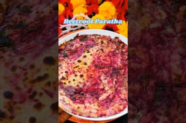 Beetroot Paratha Recipe#youtubeshorts#ytshorts#shortsfeed#shorts#healthy#paratha#viralshorts