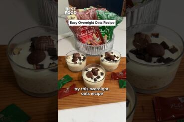 Easy and healthy overnight oats recipe with John Garden Palm Dates Nutri Cake!