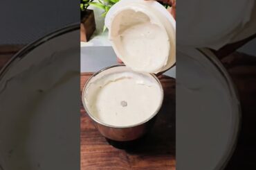 Homemade Without oil mayonnaise | Healthy mayo |#shorts #trending #shortsvideo #shortsviral