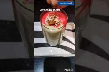 Best avocado milkshake #ytshorts #simple avocado shake#shortsyoutube #trending #healthy