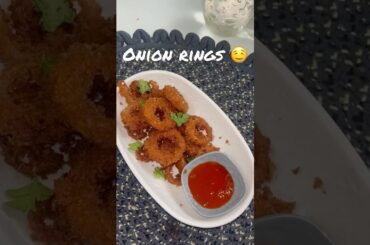 Must try onion rings recipe  #easyrecipe #foodie #eveningsnacks #trendingshorts #viralshort