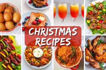 14 Recipes PERFECT for CHRISTMAS  | Breakfast, Sides, Mains!