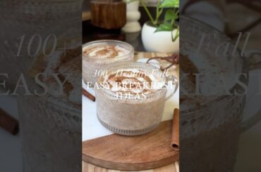 100+ Healthy Fall Breakfast Ideas #healthyrecipes #breakfastidea #fallbreakfast