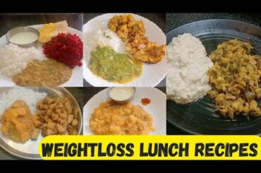 Part 3. 5 days 5 different weightloss lunch recipes. Healthy diet food routine for healthy lifestyle