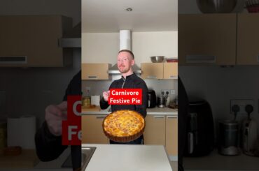 Carnivore Diet Festive Pie #carnivore #carnivorediet #recipe #christmas #cooking #food #healthy #pie