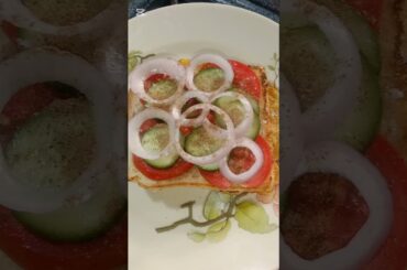 Healthy breakfast sandwiches or healthy no sauce sandwich recipe #viralvideo #food #vegetables #100m