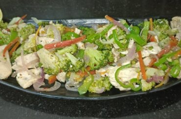 Healthy Chicken Broccoli Salad Recipe/ High Protein Healthy Salad Recipe for Weight Losse