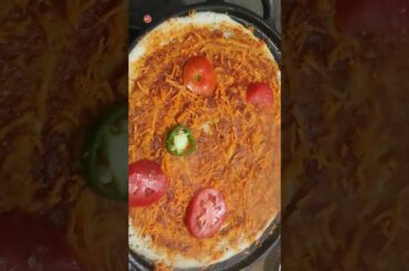 Cheese Pizza on Dosa #shorts #trending #viralvideo