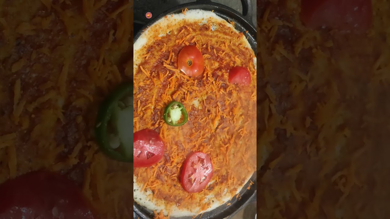 Cheese Pizza on Dosa #shorts #trending #viralvideo Cheese Pizza on Dosa #shorts #trending #viralvideo