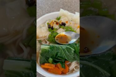 How to Make Hearty Wonton Noodle Soup in 20 Minutes | Low-Calorie & Healthy #soupseason #healthy