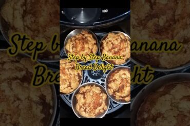 Step by Step Banana Bread Delight | Banana Recipe| Healthy Snacks | Air Fryer