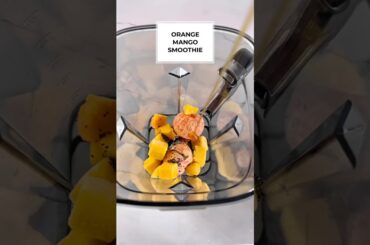 How to Make Orange Mango Smoothie | Healthy and Easy Recipe #short
