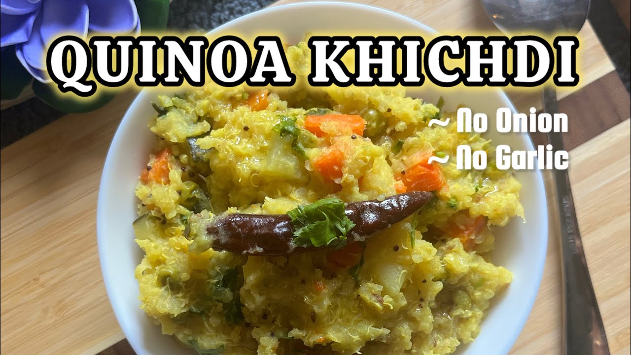 Quinoa Khichdi Recipe | Healthy One-Pot Meal | Gluten-Free & Weight Loss-Friendly Indian Dinner Quinoa Khichdi Recipe | Healthy One-Pot Meal | Gluten-Free & Weight Loss-Friendly Indian Dinner