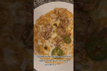 Egg chicken Roll-Healthy Dinner Ideas #healthylifestyle #food #tortilla #viralshort #cooking #dinner