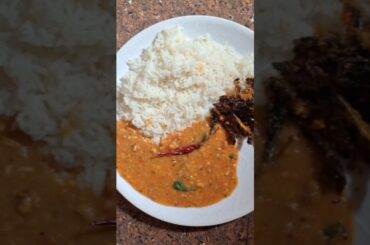 My style pappu|| bitter gourd fry || Rice #healthy #food